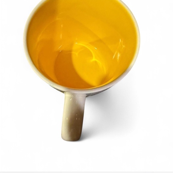 Large Souls and Sunshine Butterfly Garden Mug with Yellow Interior - Picture 3 of 5